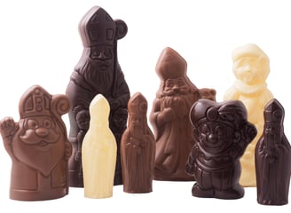 Chocolade figuurtjes Sinterklaas