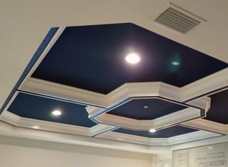 Custom Coffer Ceiling