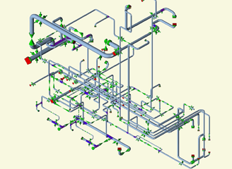 Piping vibration and stress analysis conducted for optimized acoustic performance.