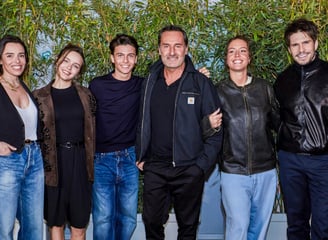 photo de groupe acteurs Gilles Lellouche François Civil Adèle Exarchopoulos