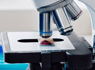 a microscope with a microscope and a microscope