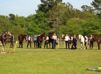 groupe du stage de TREC