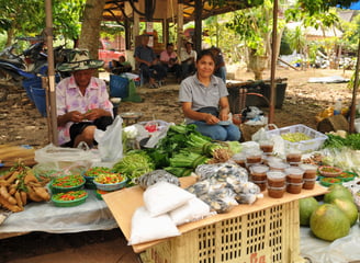 marché du Wat Tham SIng