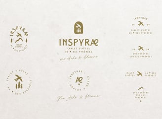 Logos maison d'hôtes Pyrénéenne