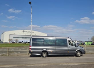Executive Minibus In Harrods Aviation