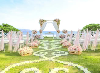 Exclusive wedding ceremony & party curated by Francesco Travels Villas Weddings Honeymoon