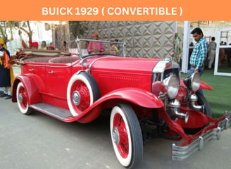 Buick Red 1929 (Convertible)