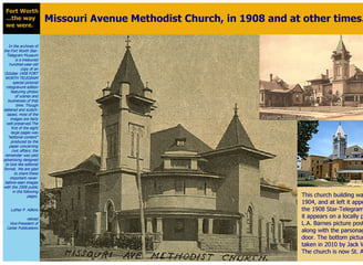 Saint Andrews UMC building in 1908.