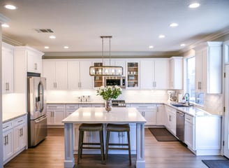 Kitchen, Kitchen remodel, Kitchen Renovation, Tile, Backsplash, Cabinetry 