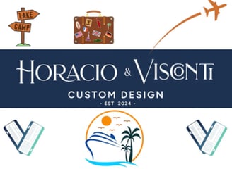 Horacio Visconti Custom Design Logo for travel shirts