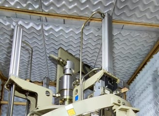 a machine that is making a paper bag