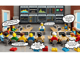 Finger-pointing during IT system outage