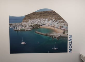 Impresion cartel Mogán