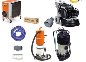 HEPA Filters, continuous bags, hoses and cuff 