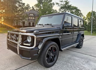 Black G-Wagon Exterior Detailing
