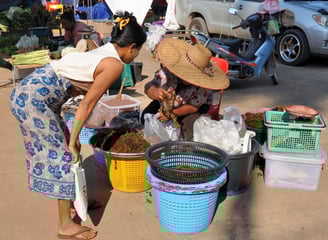 marché du Wat Tham SIng