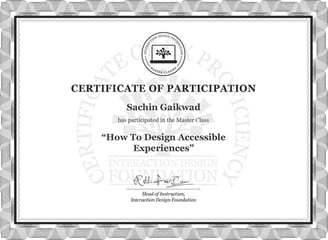 IDF, Industry Standard UX Certificate, Interaction Design Foundation, NNg, Neilson Norman Group,
