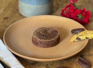 fondant au cookie
