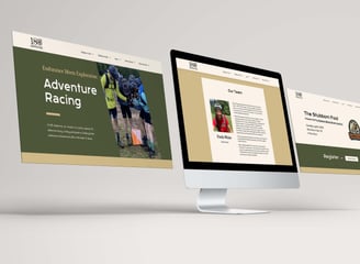 180 adventure website redesign for adventure racing