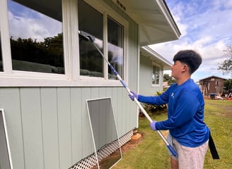 Trusted window cleaning service on Oahu