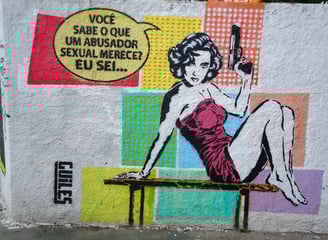 grafite do grafiteiro Guiles Art