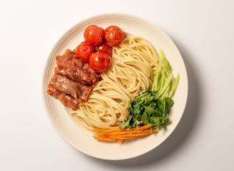 Cold Noodles with beef – Halal Noodle Restaurant NYC