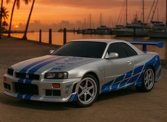 Nissan a RC rápido y furioso