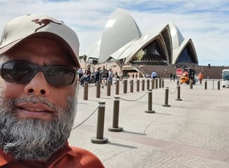 Qashif Effendi at the Sydney Opera House