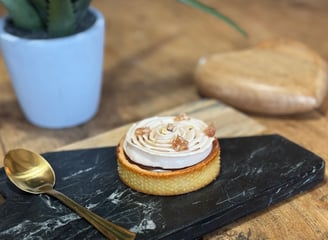 Tarte chocolat marron