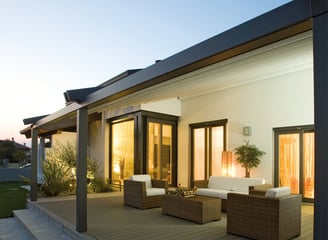 Pergola mit Tuch