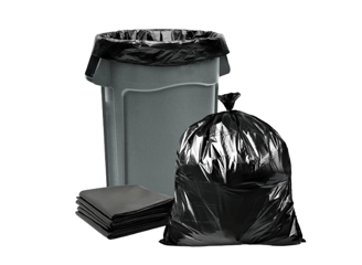 contrator clean up bags, poly sheeting for construstion