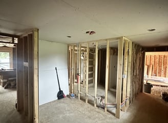 midway through addition project