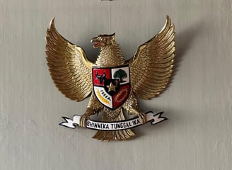Lambang Garuda Pancasila Kuningan