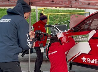 Videomaker rally terra rally marche cirt battistolli