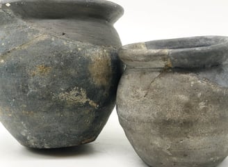 Thetford ware jars from Thetford