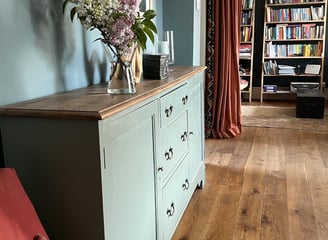 Hand painted furniture services for interior designers