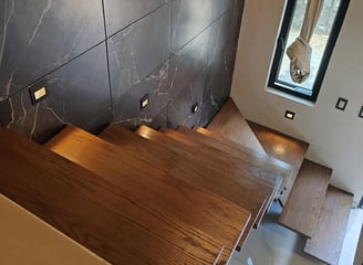Escalera de madera