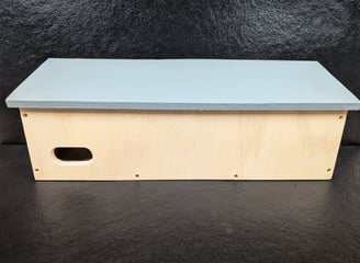 Swift box with front facing hole and roof by Nest Cup Box