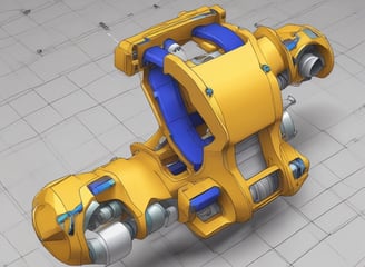 A 3D printer nozzle is actively printing a black cylindrical object with a handle, possibly a cup. The scene shows a close-up of the printing process, highlighting the detail of the extruding filament.