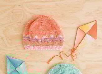 Fair Isle Beanie - Patons (ACS)