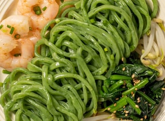 Cold Noodles with Shrimp – Halal Noodle Restaurant NYC