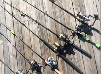 fishing poles