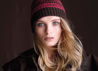 Slip Stitch Beanie & Mittens - Australian Superfine Merino (ACS)