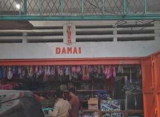 Grosir Payung Jas Hujan Toko Damai Pasar Jatinegara