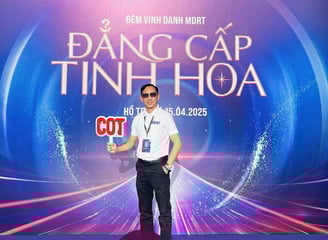 Nguyễn Nam Thùy nhận danh hiệu MDRT (Million Dollar Round Table) 2023-2024