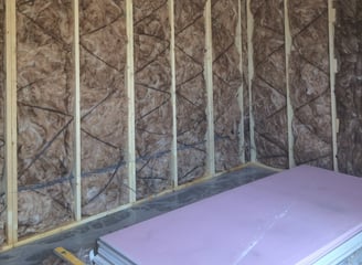 insulated walls for garage conversion