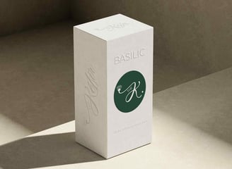 Packaging de bouteille de la marque The Kéfir