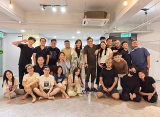 戏剧课，合照