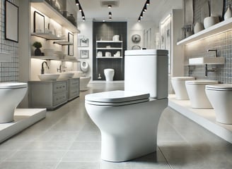 Toilet, European toilet, sanitaryware shop