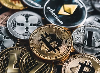 a pile of bitcoin bitcoin bitcoin bitcoin bit